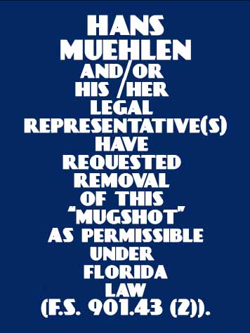 Hans Muehlen Info, Photos, Data, and More About Hans Muehlen / Hans Muehlen Tampa Area