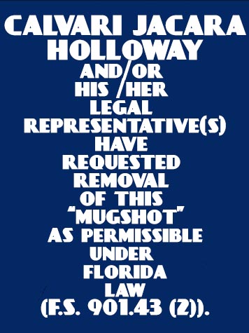 CALVARI JACARA HOLLOWAY  Info, Photos, Data, and More About CALVARI JACARA HOLLOWAY  / CALVARI JACARA HOLLOWAY  Tampa Area