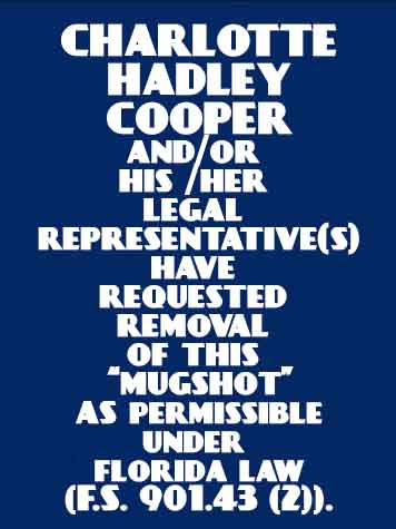 CHARLOTTE HADLEY COOPER  Info, Photos, Data, and More About CHARLOTTE HADLEY COOPER  / CHARLOTTE HADLEY COOPER  Tampa Area