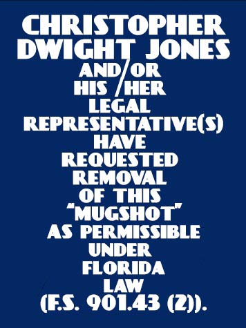 CHRISTOPHER DWIGHT JONES  Pics