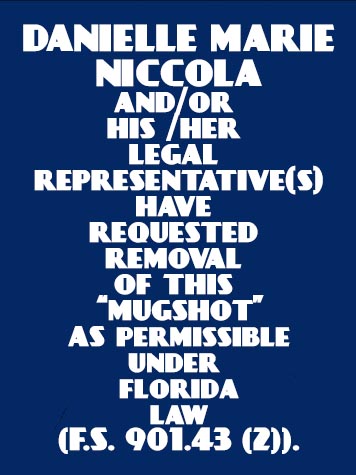 DANIELLE MARIE NICCOLA  Info, Photos, Data, and More About DANIELLE MARIE NICCOLA  / DANIELLE MARIE NICCOLA  Tampa Area