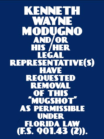 KENNETH WAYNE MODUGNO  Pics