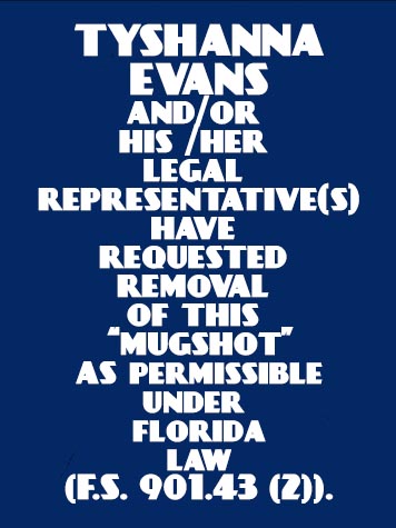 TYSHANNA EVANS  Pics