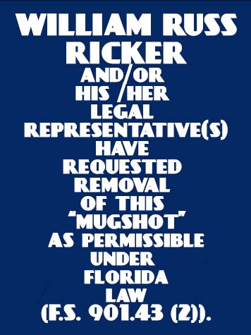 WILLIAM RUSS RICKER  Info, Photos, Data, and More About WILLIAM RUSS RICKER  / WILLIAM RUSS RICKER  Tampa Area