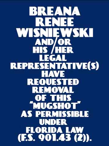 BREANA RENEE WISNIEWSKI  Pics