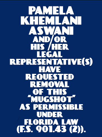 PAMELA KHEMLANI ASWANI  Info, Photos, Data, and More About PAMELA KHEMLANI ASWANI  / PAMELA KHEMLANI ASWANI  Tampa Area