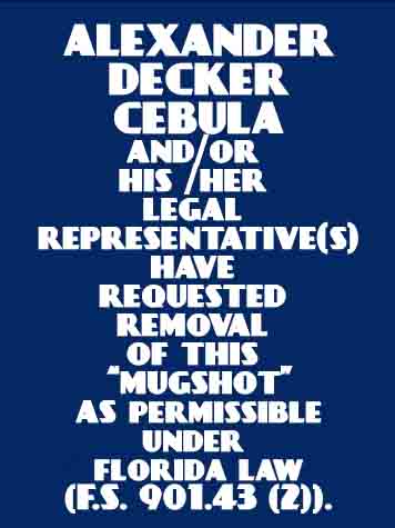 ALEXANDER DECKER CEBULA  Pics