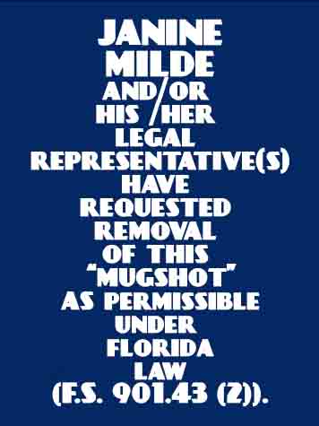 JANINE MILDE  Info, Photos, Data, and More About JANINE MILDE  / JANINE MILDE  Tampa Area