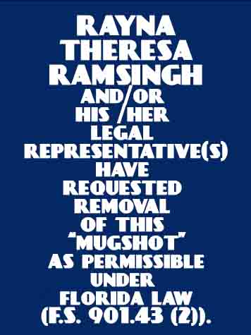 RAYNA THERESA RAMSINGH  Pics