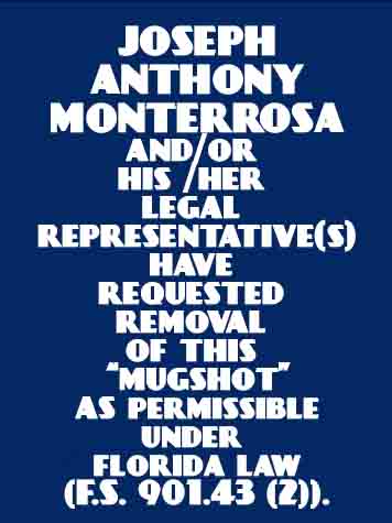 JOSEPH ANTHONY MONTERROSA  Pics